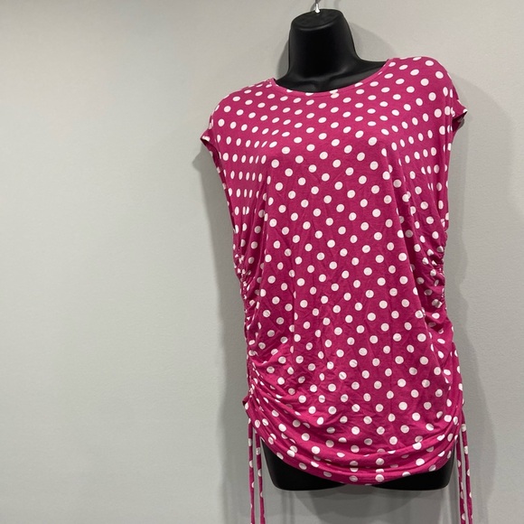 Polka dot tunic top - Picture 2 of 5